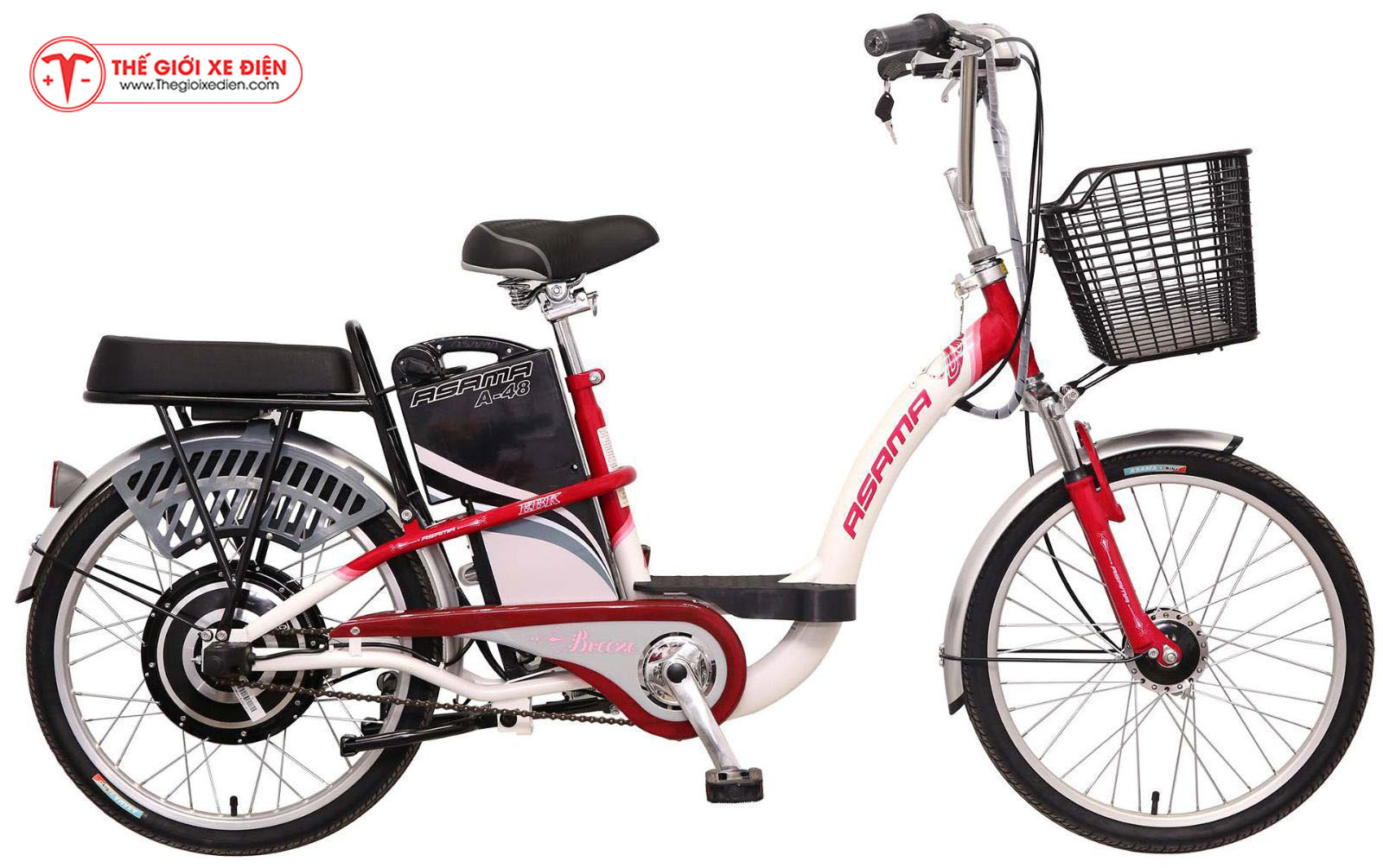 Xe đạp điện ASAMA chính hãng  Queenbike
