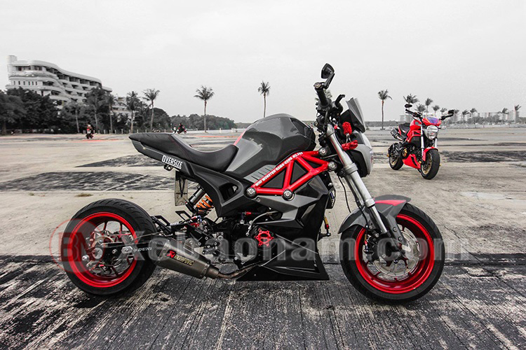 Ducati Monster độ đầy ấn tượng trong phiên bản minibike  2banhvn